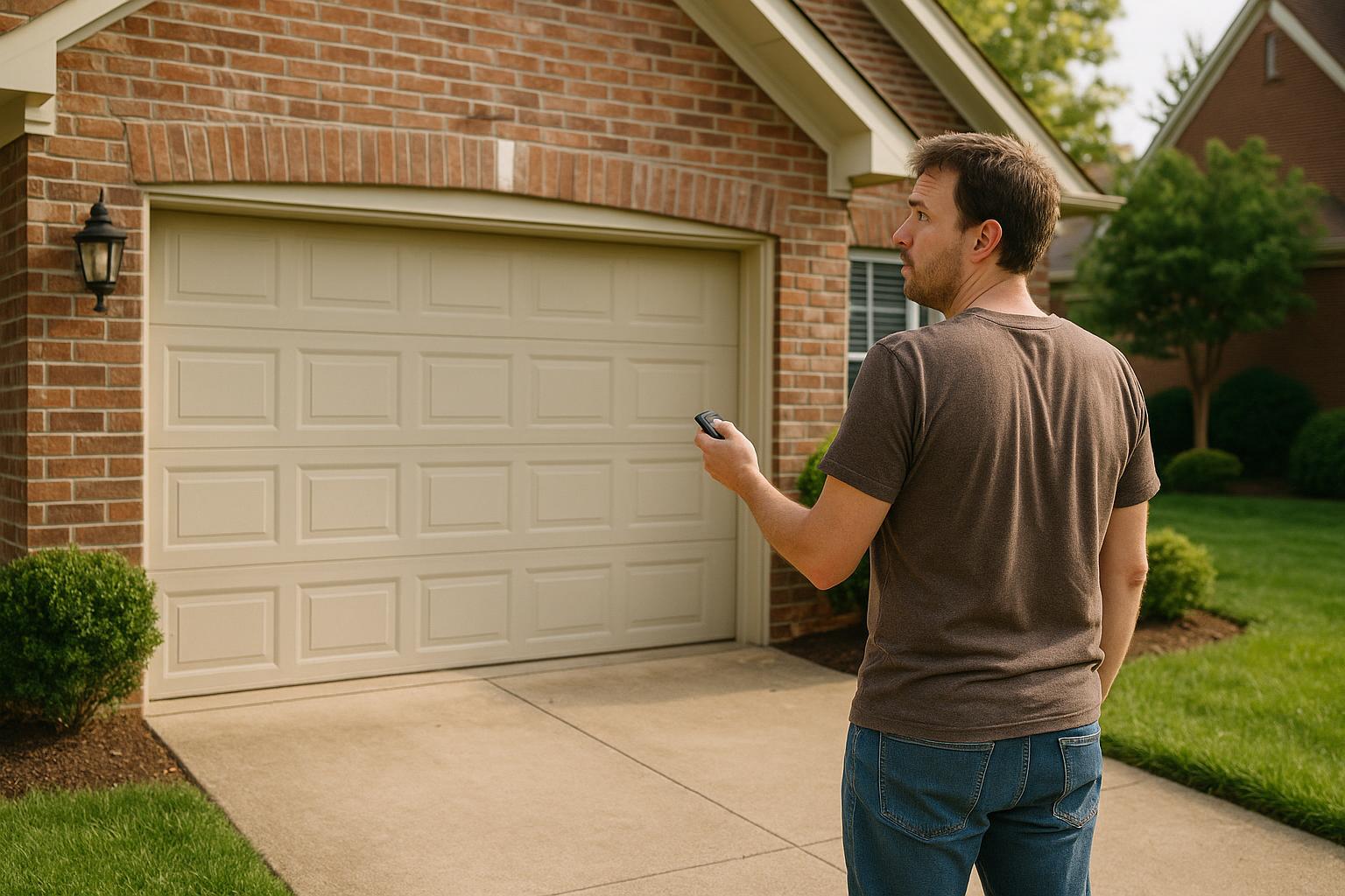 What to Do When Your Garage Door Won't Open or Close